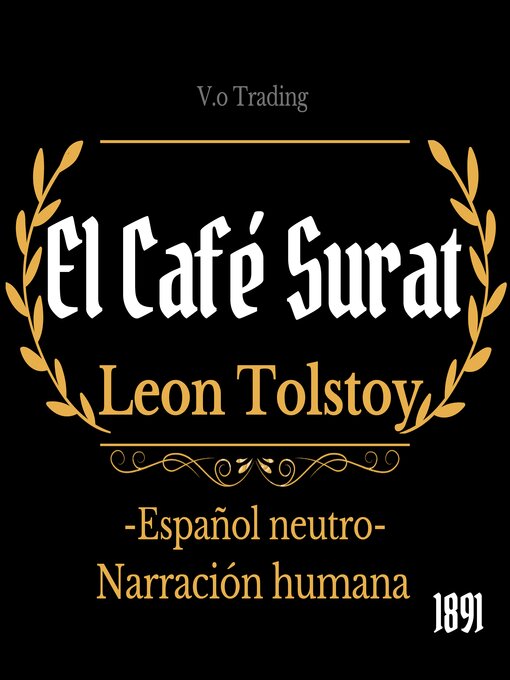 Title details for El Café de Surat by León Tolstói - Available